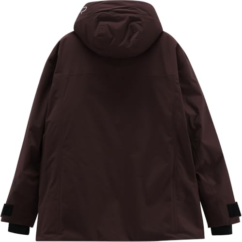Veste Fix à capuche Wine CMP isolante et imperméable pour l'hiver