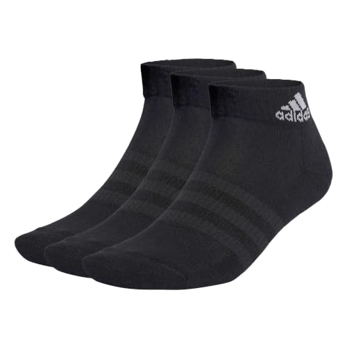 Image of Adidas Unisex 73% Cotton, 25% Polyester, 1% Polyurethane, 1% Nylon Ankle Length Socks