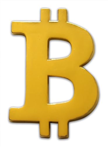 Novel Merk Bitcoin, U.S. Dollar, & Other – Currency Lapel Pin, Hat Pin & Tie Tack Set - with Clutch Back2