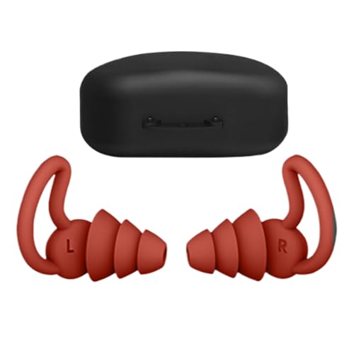 Swim Water Earplugs - Swimming Ear Plugs | Silicone Swim Earplugs | Noise Reduction Ear Protection | Reusable Ear Plug for Pool Beach Surfing Snorkeling Kayaking Canoeing
