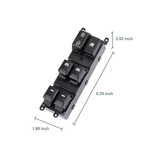 Interruptor de ventanas Kia Forte 2014-2018: sustituye el botón roto 2