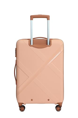 Image of American Tourister Kamiliant -8 Wheel, 3PC Set (Small + Medium + Large) Hard PP Suitcase for Travel /Trolley Bag for Travel /Travel Bag with TSA Lock & Smooth Sliding Double Wheel (Spanish Peach)