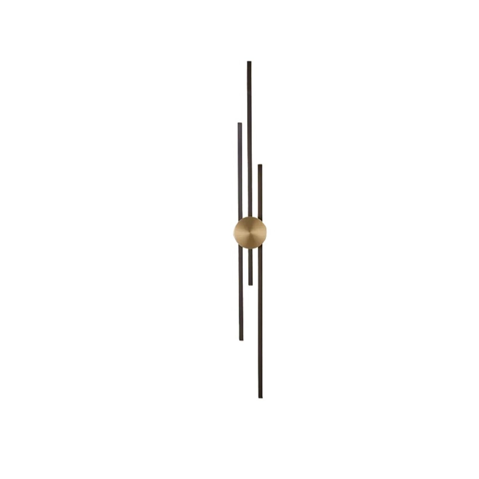 Sconce a LED, Lampada da Parete Moderna a LED Lunga Soggiorno Sala da Pranzo Loft Sconce a Parete Decorazione Camera da Letto Luce da Comodino Lampada per Scale (Luce Calda Dorata, 64CM)