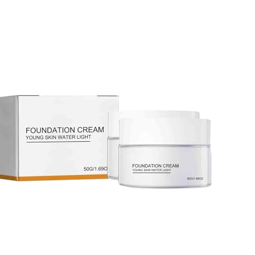 Full Cover Concealer 2 Stück CC Cream Changing Foundation Abdeckstift Gesicht Make Up Foundation Feuchtigkeitsspendende für Alle Haut Concealer Dunkle Augenringe Kaschieren Narben Feine Linien Flecken