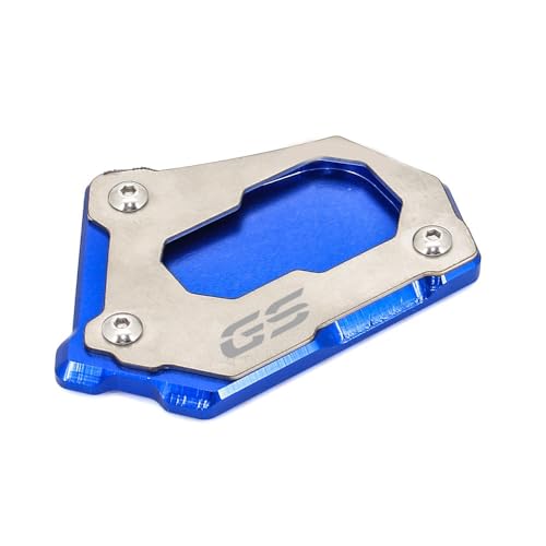 Plaque extension béquille R1200GS pour éviter la chute moto
