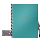 Rocketbook Reusable Everyday Planner - Daily, Weekly, Monthly Planner with Pilot Fixion Pen and...