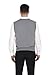 Cashmeren Men's Basic V-Neck Sweater Vest 100% Pure Cashmere Sleeveless Gilet Pullover (Pale Charcoal, Medium)