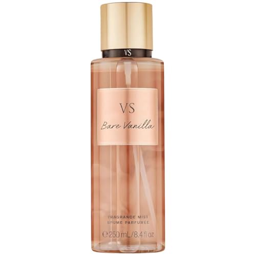 VS Bare Vanilla Fragrance Mist 250ml & Body Lotion 236ml Bundle with Pink Jewellery Bag | Women’s Body Spray & Moisturiser Gift Set - Image 2