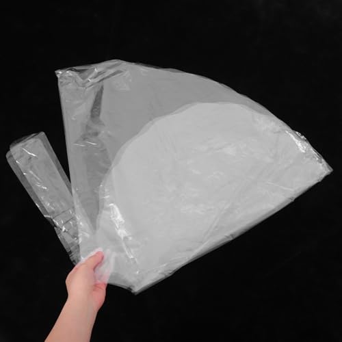 Capa desechable impermeable para tinte de cabello 70 pcs miniatura 3