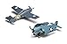 Airfix Model Airplane Kit Gift Set - A02070A F4F-4 Wildcat, Plastic Plane Model Kits for Adults & Kids 14+, Skill Level 2, 1:72 Scale WW2 Military Aircraft Models - Real Aeroplane Models for Beginners