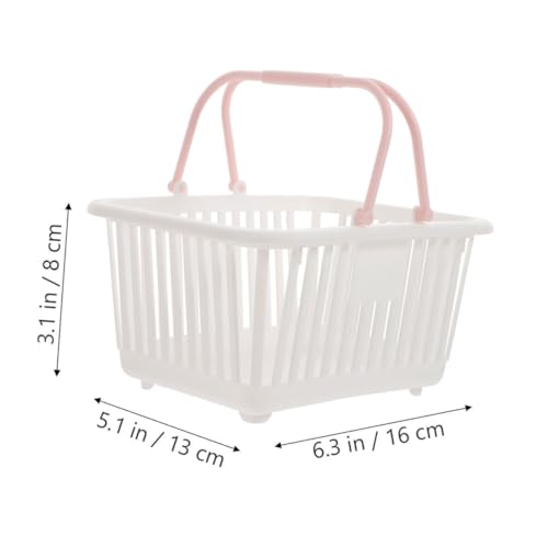 Cesta de plástico pequeña ligera y duradera para escritorio 3