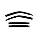 4Pcs/set Car Side Window Wind Deflectors Shelters Compatible for Toyota LandCruiser 70 76 78 79 Series /1992-2020/100 105 Series 1998-2007(For 70 76 78 Series)