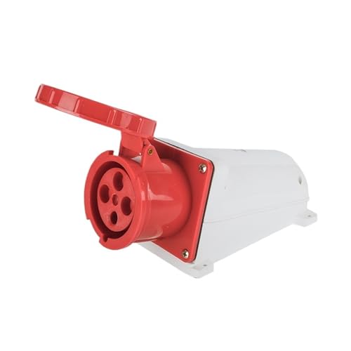 Toma de corriente expuesta industrial SF-144 de 125A para evitar cortes por humedad IP44 2