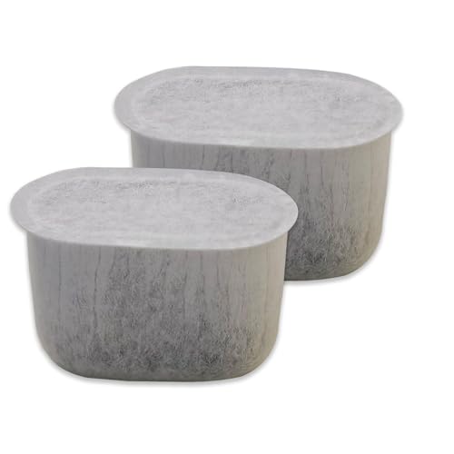 2 Pack Water Filter Refill Cartridges for Keurig, Replacement Water Filter Cartridges, Compatible with Keurig 2.0 K-Cup Pod Coffee Makers