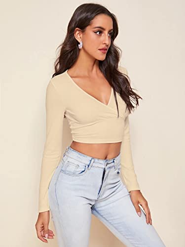 Image of Shasmi Women Crop Top, Ribbed, Stylish Tank Top, Soft and Comfy Fabric has Some Stretch