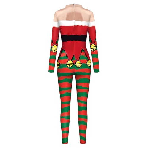 Combinaison de costume de scène à rayures pour cosplay et performance - 2