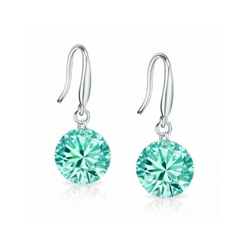 Image of Nilu's Collection Enchanting Light Weight Cubic Zircon Crystal Drop Earrings for Women and Girls, for Daily Use, Office Use