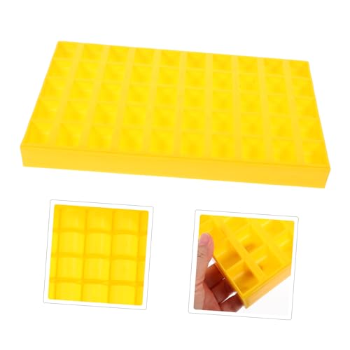 Caja organizadora amarilla para monedas miniatura 5