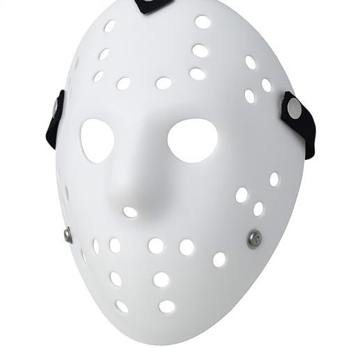 MFCMF Scary Hockey Mask White