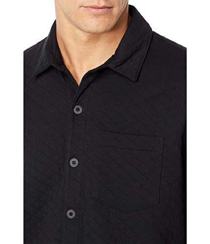 Vince Men's Quilted Double Knit Shirt Jacket3