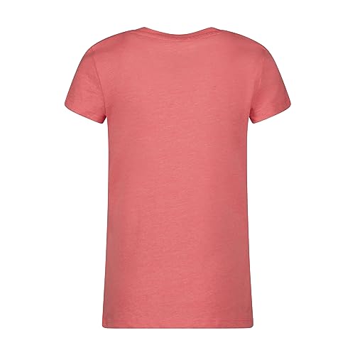 Image of Puma Girls Core Logo Short Sleeve T-Shirt, Crewneck, Soft and Lightweight
