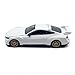 1:64 Scale 2015 BMW 3.0 CSL (E92) Model Car Sports Racing Diecast Toy Cars Alloy Children’s Die-cast Vehicles, Metal Chassis, Gold Rim, Collection for Men, Toys for Boys Kids Gifts, Cake Topper, white