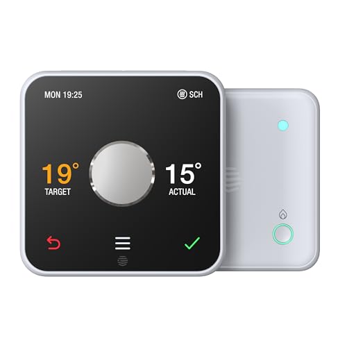 Hive Thermostat for Heating Control (Combi Boilers & Multizone Hubless) With OpenTherm White A Combi Boiler is Required