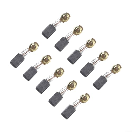 Dolvitrny Juego de escobillas de carbón de repuesto para motores eléctricos, herramienta eléctrica, kit de escobillas de carbón compatible con taladros martillo, amoladoras angulares, circulares