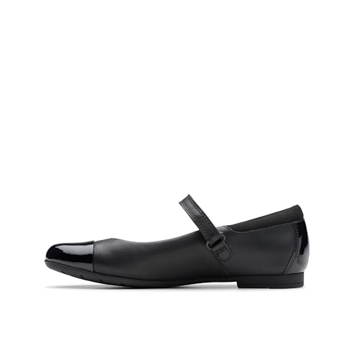 Clarks Girl's Scala Gem Y Ballet Flats