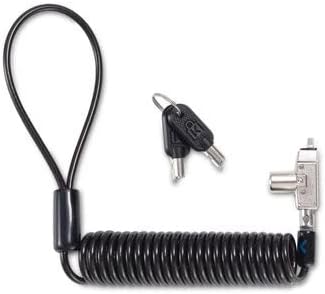 212 Main Slim N17 2.0 Portable Keyed Laptop Lock for Wedge-Shaped Slots