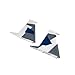 E-flite Vertical Fin Set F-15 Eagle 64mm EDF- EFL9779 Replacement Airplane Parts