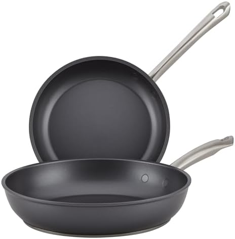 Anolon Accolade Forged Hard Anodized Nonstick Frying Pans/Skillet...