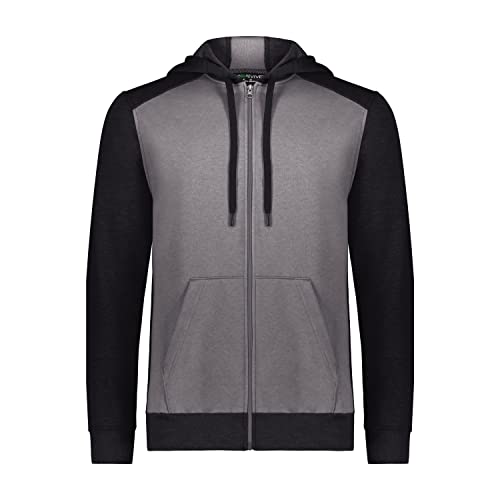 Augusta Sportswear Men's Three-Season Fleece Full Zip Hoodie
