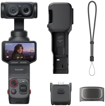 Insta360 Luna Ultra 8K Dual-Lens Gimbal Camera Standard Combo, Co...