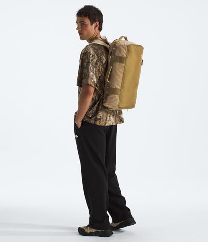 Image of THE NORTH FACE Base Camp Voyager Duffel, Khaki Stone /Util Brwn, 32 Liters