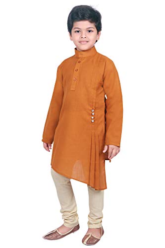 Image of AHHAAAA Kids Ethnic Wear Kurta and Pyjama Set for Boys