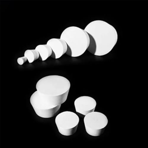 Bouchon en caoutchouc pour flacon Erlenmeyer multi-taille afin de sceller 20 récipients