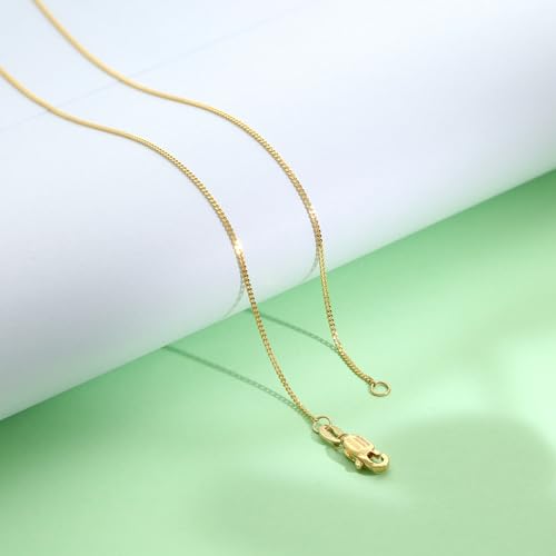 Image of Malabar Gold & Diamonds Bis Hallmark (750) 18K Yellow Gold Chain For Women