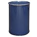 plasteo® 200 Liter Metallfass Grün Blau Türkis Tonne mit Deckel Stahlfass Ölfass Feuertonne Tonne Blechfass Stehtisch Brenntonne Ghettofass Vielseitig einsetzbar