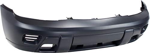 Evan-Fischer Front Bumper Cover Compatible With 2002-2009 Chevrolet Trailblazer Primed #TOP2
