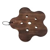 Fixation murale : fixez vos plantes en toute sécurité sur toute surface verticale grâce à ce support mural, idéal comme jardin vertical pour l’intérieur ou l’extérieur. panier pour fougère corne de cerf, support en bois inclus