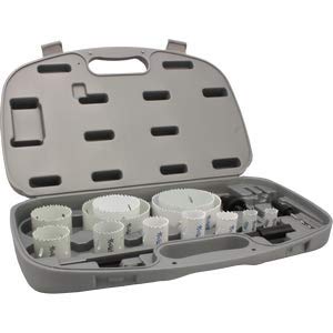 Set di seghe a tazza bimetalliche HSS | per elettricisti