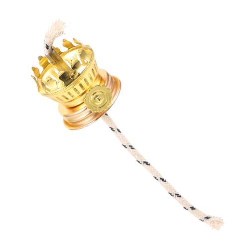 Garneck 1 Set Antique Kerosene Lamp Wick Replacement of Oil Lamp Burner Parts for DIY Retro Lighting