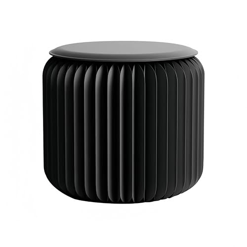 Folding Stool - 12Inch Home Furniture 660lb Load Capacity Foldable