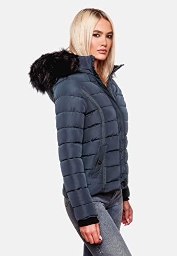 Navahoo Damen Winterjacke Miamor Blau Gr. XL