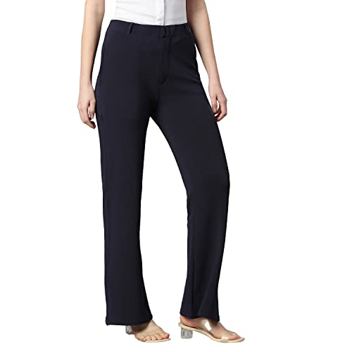 Image of Smarty Pants Women's Cotton Bell Bottom Formal Trouser