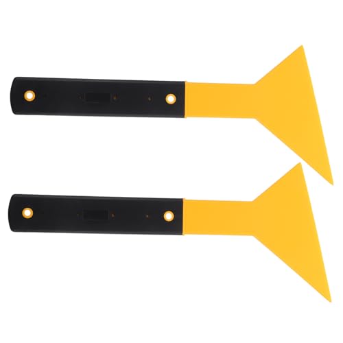 MUSISALY 2Pcs Vehicle Film Tool Auto Scraper for Effortless Wallpaper Smoothing Durable Construction for Car Film Application and Home Use