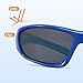 WAYIKK Boys' and Girls' Sunglasses Sports Outdoor Polarized Children's Sunglasses UV Resistant Glasses,2