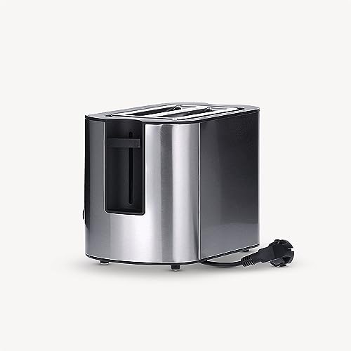 Image of Severin 2589-000 AT 2589 Automatic Toaster, Incl. Roll Attachment, 2 Grid Combs, 800 W, Stainless Steel /Black
