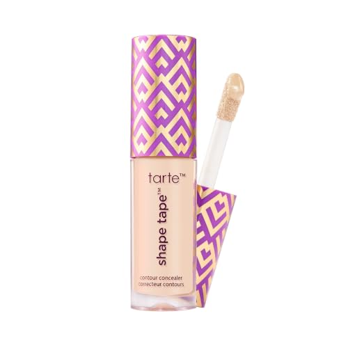 Image of tarte shape tape concealer - Full-Coverage Creaseless Soft Matte Finish, Brightening Under-Eye & Face Makeup, 16hr Longwear, Vegan & Cruelty-Free